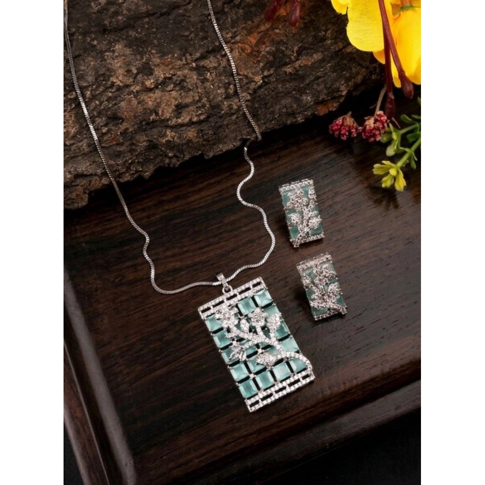 PID-66294-Women-s-Brass-Silver-Plated-Pendant-Set-Turquoise-1-1000x1000-1.webp
