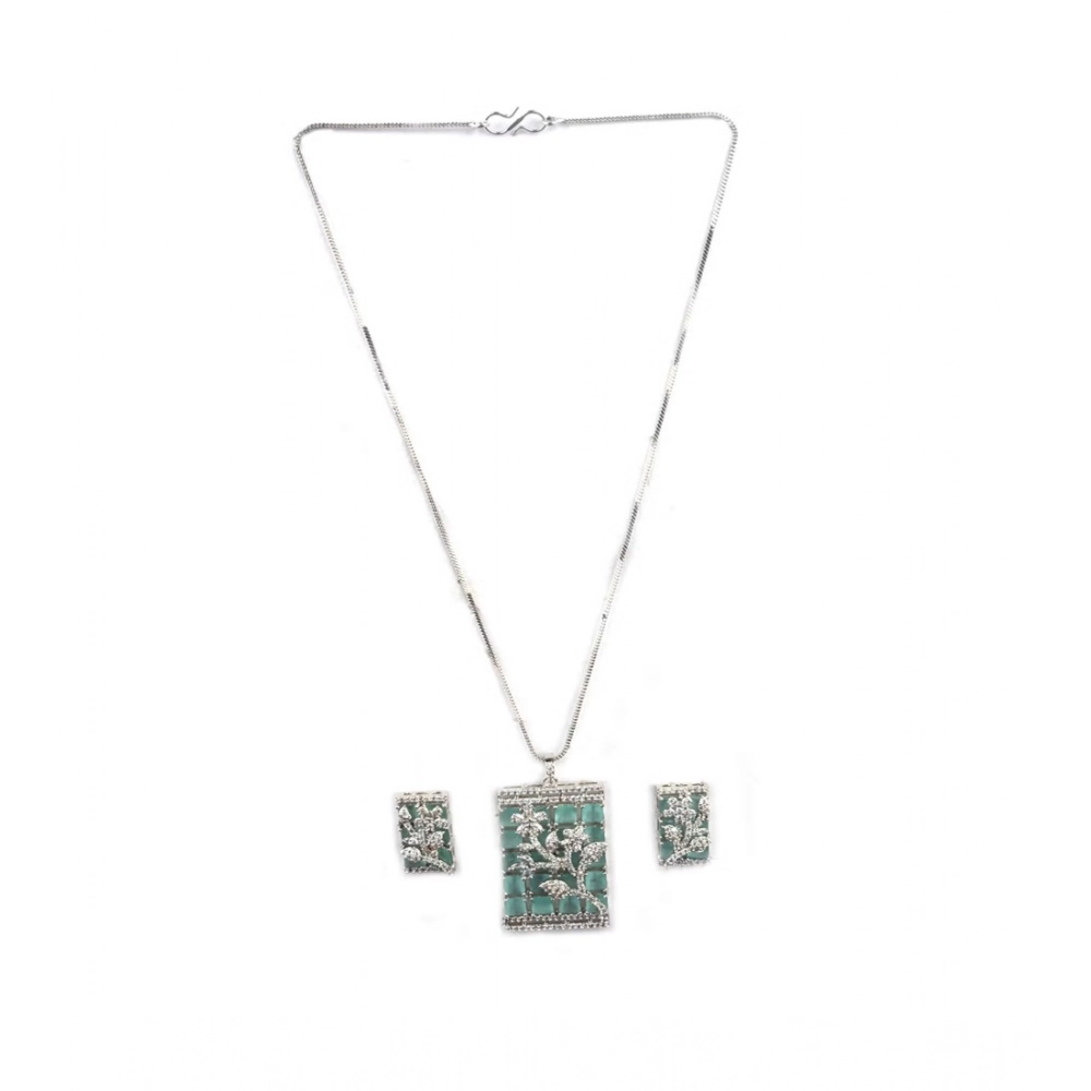PID-66294-Women-s-Brass-Silver-Plated-Pendant-Set-Turquoise-2-1000×1000-1.webp