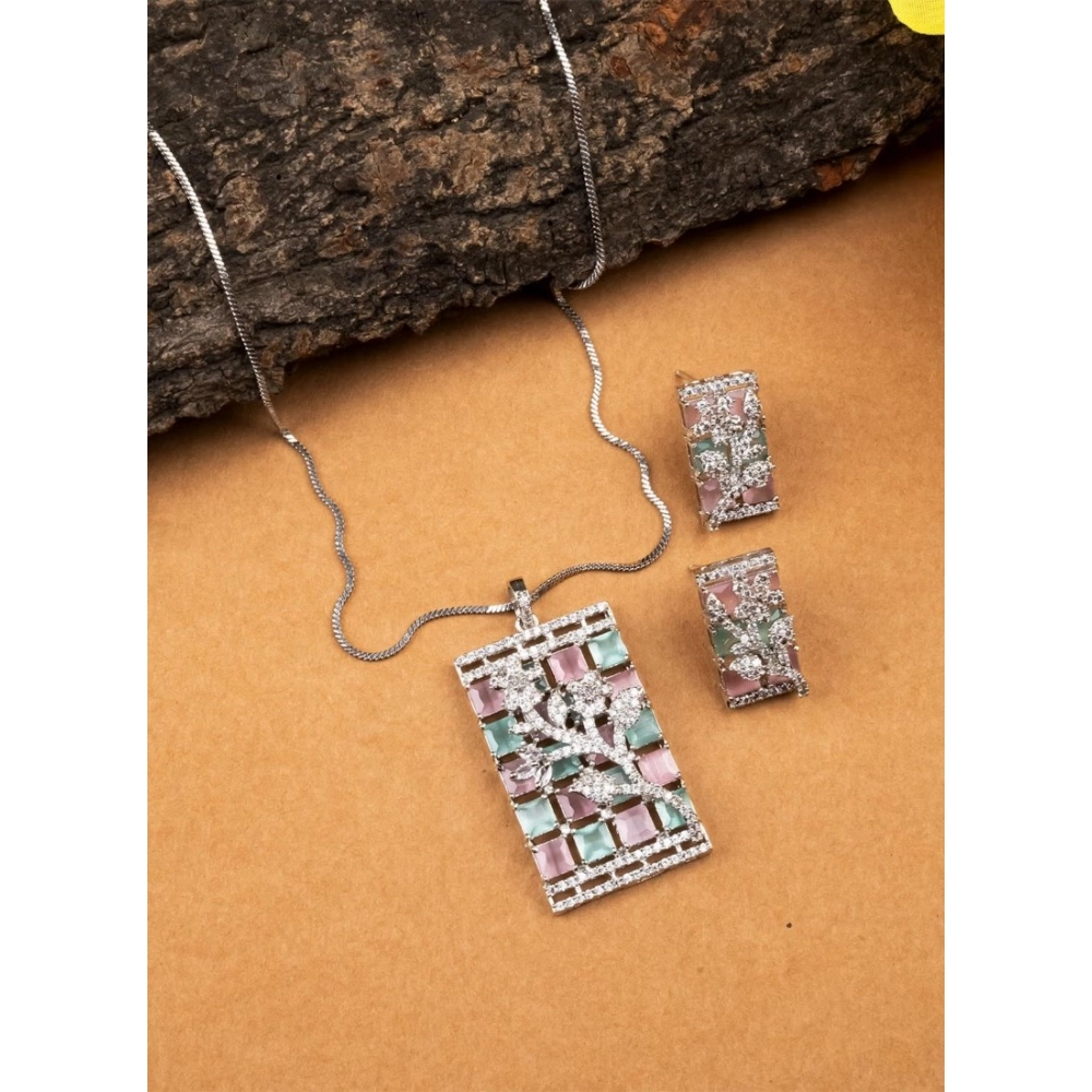 PID-66297-Women-s-Brass-Silver-Plated-Pendant-Set-Multicolor-3-1000×1000-1.webp