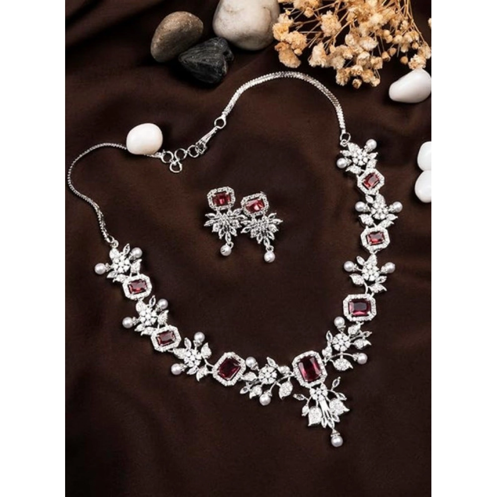 PID-66321-Women-s-Brass-Silver-Plated-Necklace-set-Red-3-1000×1000-1.webp