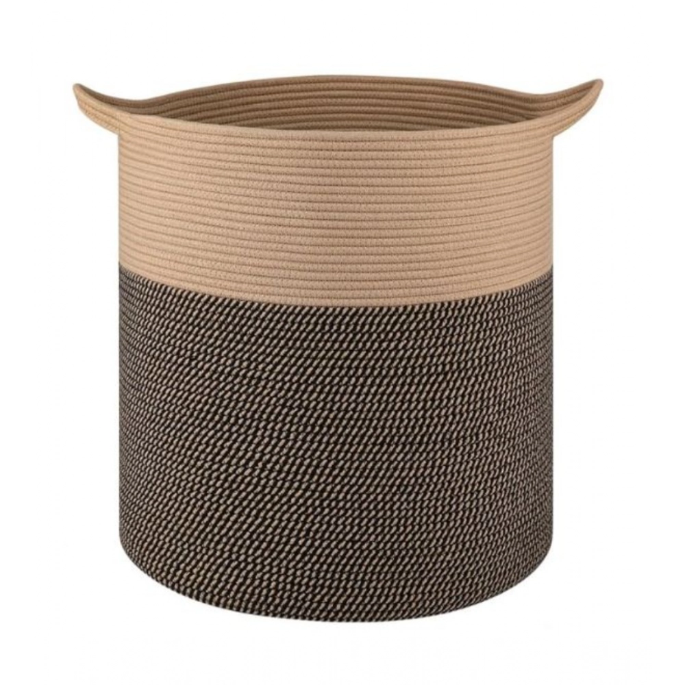 PID-66354-Cotton-Pack-Of-1-12×14-Inch-Mix-Storage-Basket-For-Clothes-With-Out-Lid-Dark-Brown-1-1000×1000-1.webp