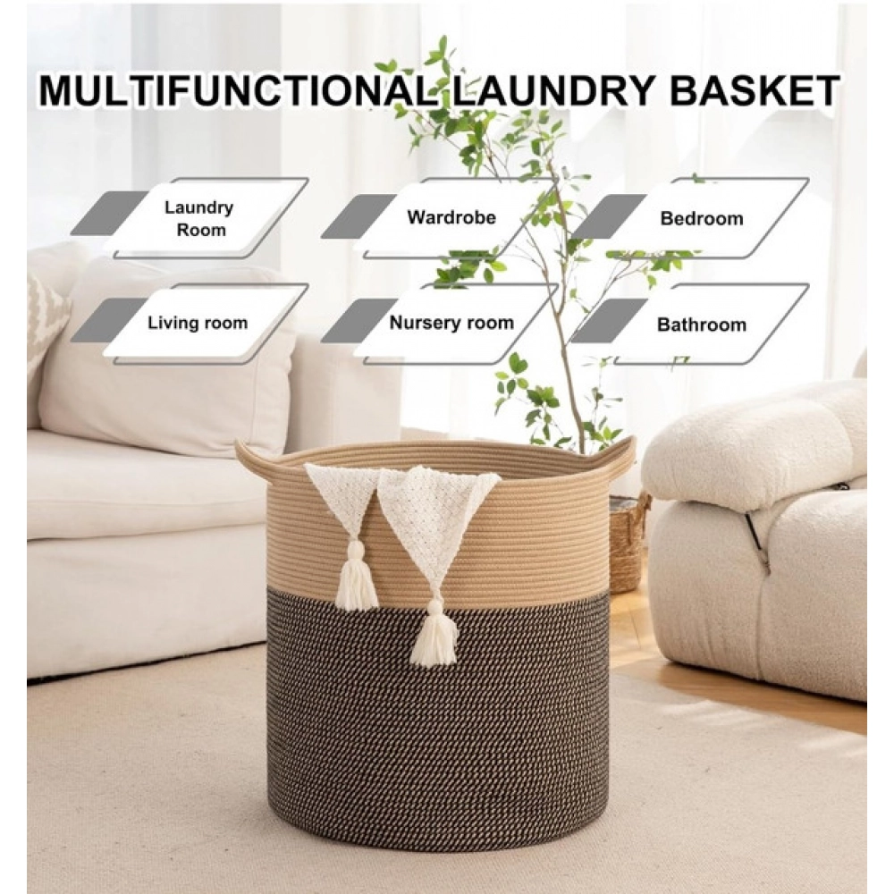 PID-66354-Cotton-Pack-Of-1-12×14-Inch-Mix-Storage-Basket-For-Clothes-With-Out-Lid-Dark-Brown-2-1000×1000-1.webp