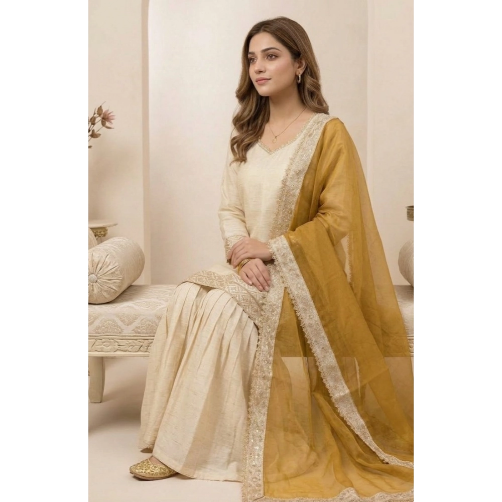 PID-66487-Women-s-Silk-Embroidered-3-4th-Sleeve-Round-Kurti-With-Palazzo-and-Dupatta-Set-Cream-3-1000×1000-1.webp