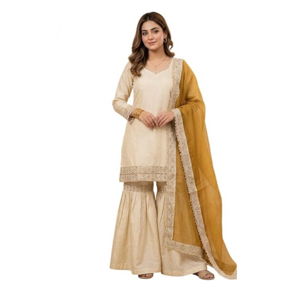 PID-66487-Women-s-Silk-Embroidered-3-4th-Sleeve-Round-Kurti-With-Palazzo-and-Dupatta-Set-Cream-5-1000×1000-1.webp