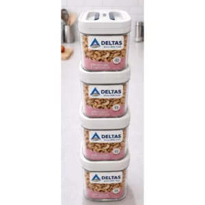 Pack of 4 Switchers Airtight Storage Container Set 1250 ML (White)