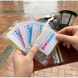 Pack of 10 Rain Card (Multicolor)