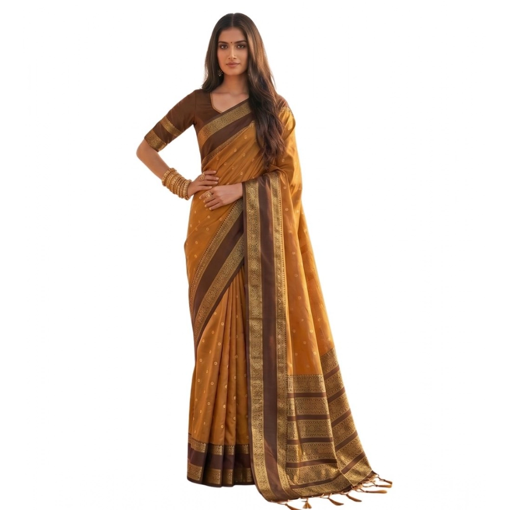 PID-67081-Women-s-Silk-Blend-Printed-Saree-With-Unstitched-Blouse-5-5-Mtr-Mustrd-2-1000×1000-1.webp