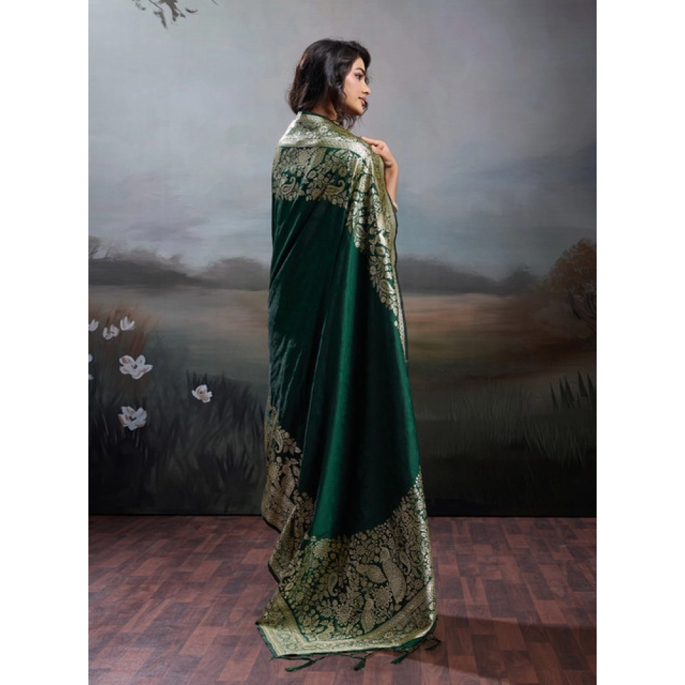 PID-67102-Women-s-Silk-Blend-Printed-Saree-With-Unstitched-Blouse-5-5-Mtr-Dark-Green-3-1000×1000-1.webp