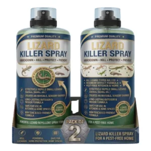 Pack of 2 Lizard Killer Liquid Spray Bottles 100 ML